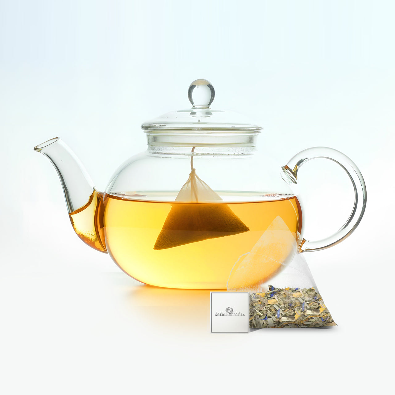 Golden Herbs USDA Organic Energizing Elixir Herbal Tea – Natural Energy & Focus Support – 30 Caffeine-Free Tea Bags – Packed in USA