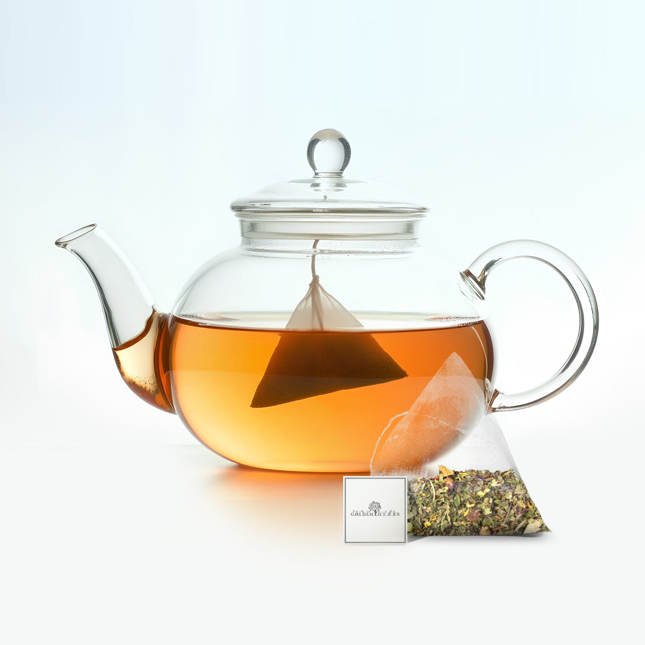 Golden Herbs USDA Organic Ginger Turmeric Herbal Tea – 30 Tea Bags – Warming, Anti-Inflammatory & Immune Support – Packed in USA