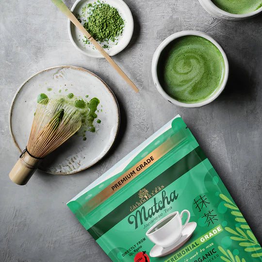 Golden Herbs USDA Organic Japanese Ceremonial Matcha Green Tea Powder – Premium Grade – Packed in USA