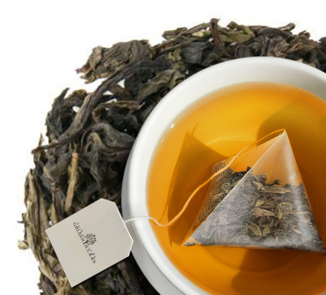 Golden Herbs USDA Organic Japanese Oolong Tea – Lightly Oxidized for Smooth Flavor & Aromatic Notes – 30 Tea Bags – Packed in USA