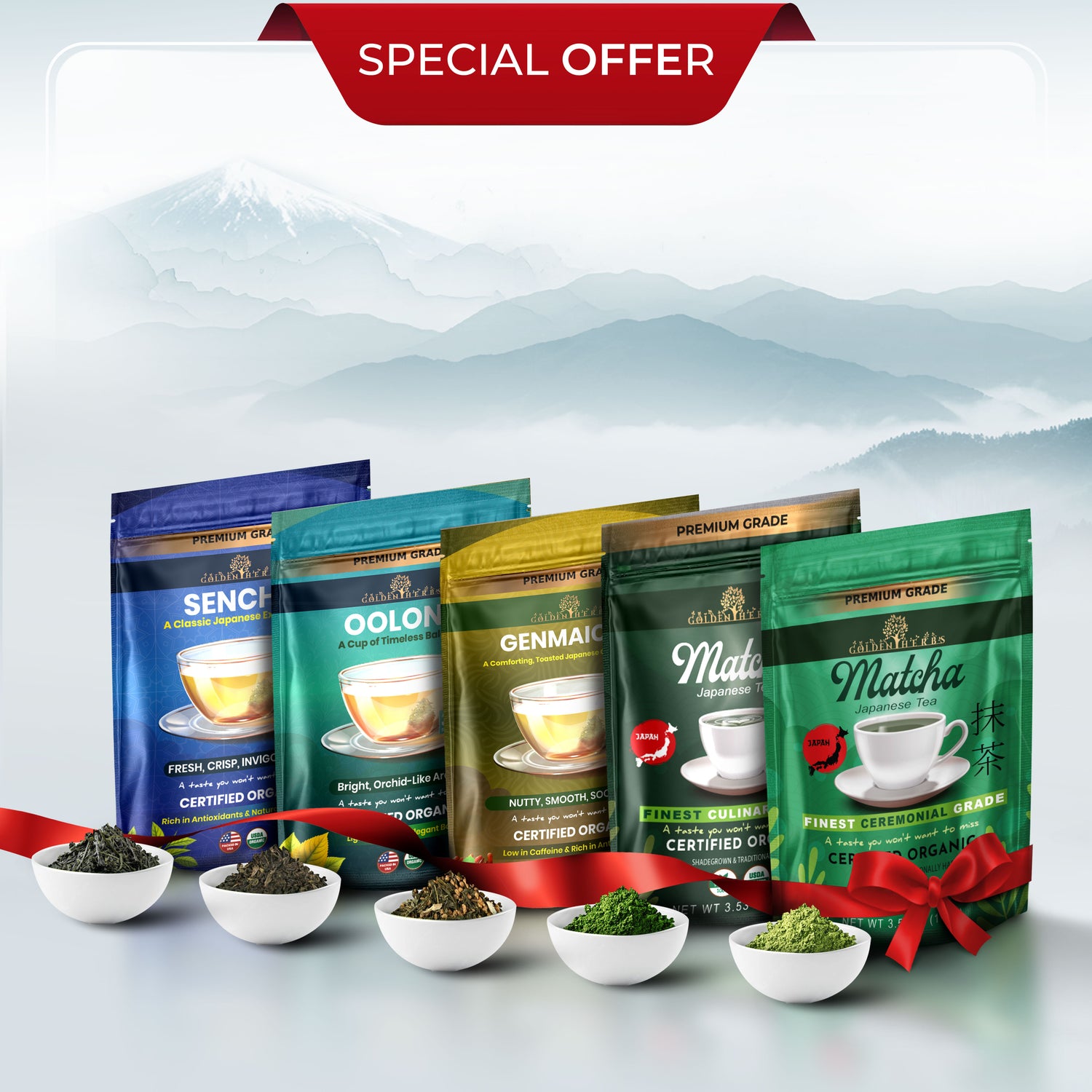 Taste of Japan – Premium Tea Bundle