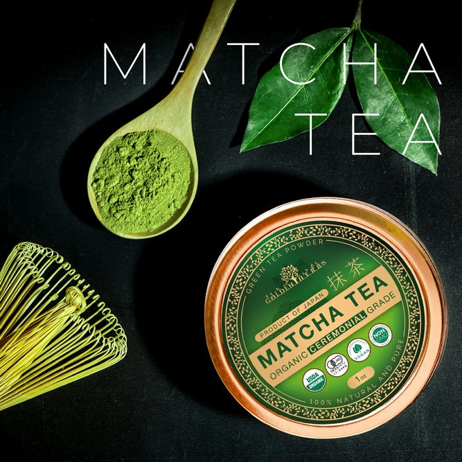 Golden Herbs Organic Japanese Ceremonial Grade Matcha Tea