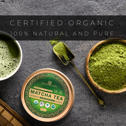Golden Herbs Organic Japanese Ceremonial Grade Matcha Tea